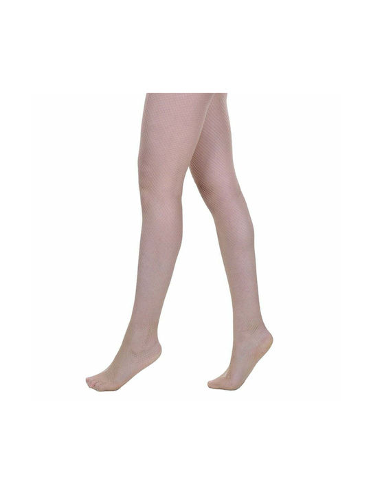 YTLI Women's Pantyhose Net Beige