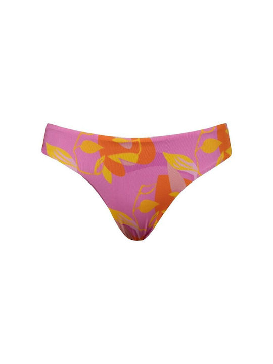 Rock Club Bikini Slip Pink- Yellow