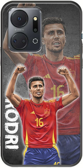 Euro 2024 Rodri Honor X7a Schwarz Tpu Schwarzes Silikon