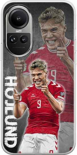 Euro 2024 Rasmus Hojlund Oppo Reno 10 Pro 5g Flexible Tpu Transparent Silicone