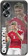 Euro 2024 Rasmus Hojlund Oppo A78 5g Black Tpu Black Silicone