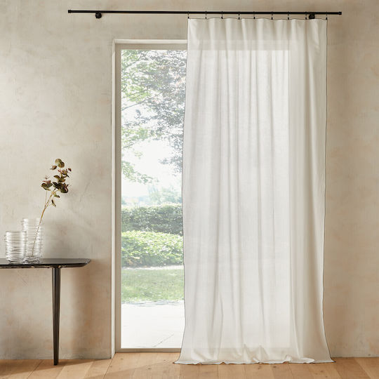 Organischer Baumwoll-Voile-Vorhang 140x260 cm