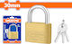 Wadfow Bronze Padlock Brass with Key 30mm 3pcs