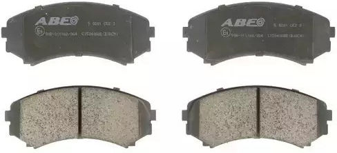 Abe Brake Pad Front for Mitsubishi Grandis