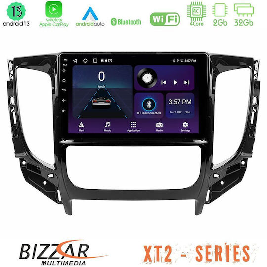 Bizzar Ηχοσύστημα Αυτοκινήτου 2DIN με A/C (Bluetooth/USB/WiFi/GPS/Apple-Carplay/Android-Auto) με Οθόνη Αφής 9"