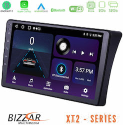Bizzar Car-Audiosystem 2DIN (Bluetooth/USB/WiFi/GPS/Apple-Carplay/Android-Auto) mit Touchscreen 9"