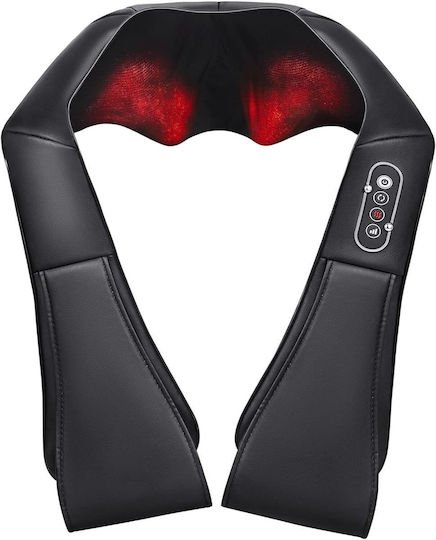 ikonka Massage Device Shiatsu for the Neck, the Head, the Back, the Legs & the Body against Cellulite with Heating Function