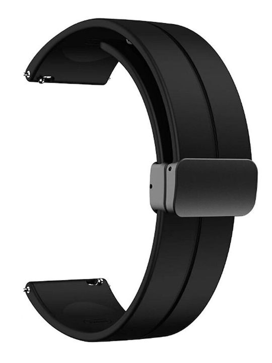 KOSTELO Rubber Strap Black 22mm