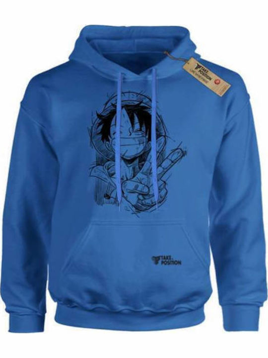 Takeposition Fleece Hanorac Copii cu Glugă și B...