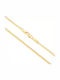 Al'Oro Gold Chain Neck 14K Thin Thickness 1.8mm and Length 45cm