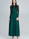 Figl Maxi Rochie Verde