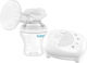 Babyono Electric Single Breast Pump Compact 970 Battery White 180ml