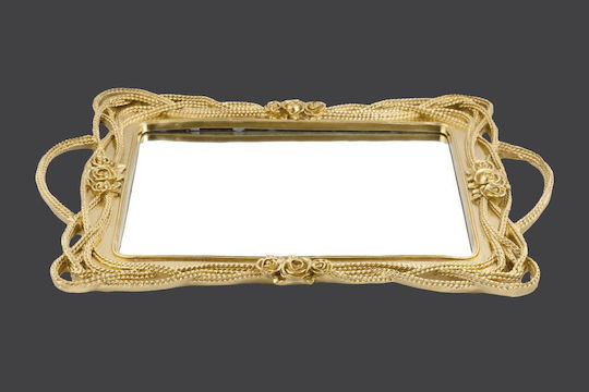 La Vista Tablett Hochzeit mit Spiegel Gold
