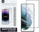 Sonique Hardy Glass Premium Series HD Full Cover 9H (Fingerprint Unlock) Samsung Galaxy S21 Μαύρο