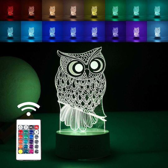 Lustră Decorativă Iluzie 3D Alb