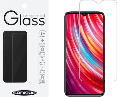 Sonique Hardy Glass 2.5D 0.33mm Full Glue Tempered Glass (Redmi Note 8 Pro)
