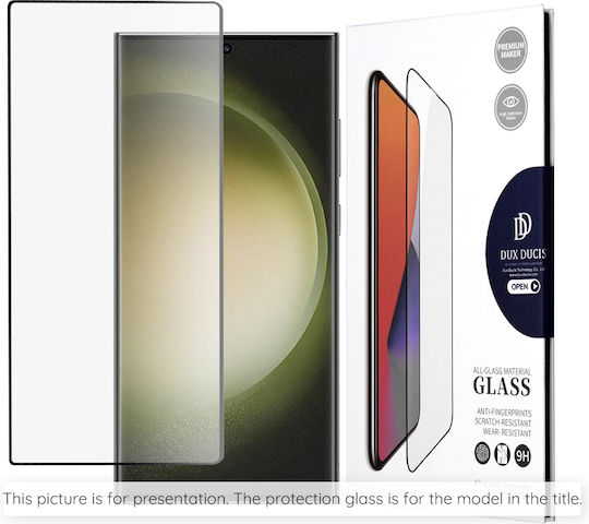 Dux Ducis Gehärtetes Glas Schwarz (Realme C51)