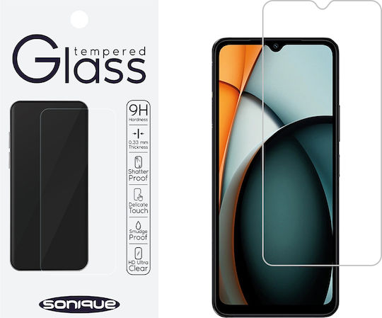 Sonique Hardy Glass 2.5D 0.33mm Tempered Glass (Redmi A3)