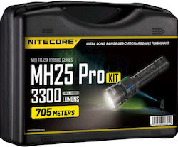 NiteCore Pro MH25 PRO Hunting Kit Rechargeable Flashlight LED 3300lm