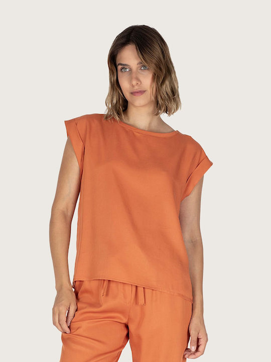 Innocent Damen Bluse Orange