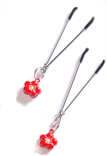 Comfort Nipple Clamps in Red Color