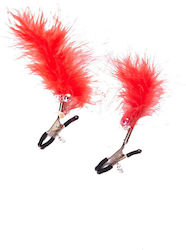 Comfort Nipple Clamps in Red Color