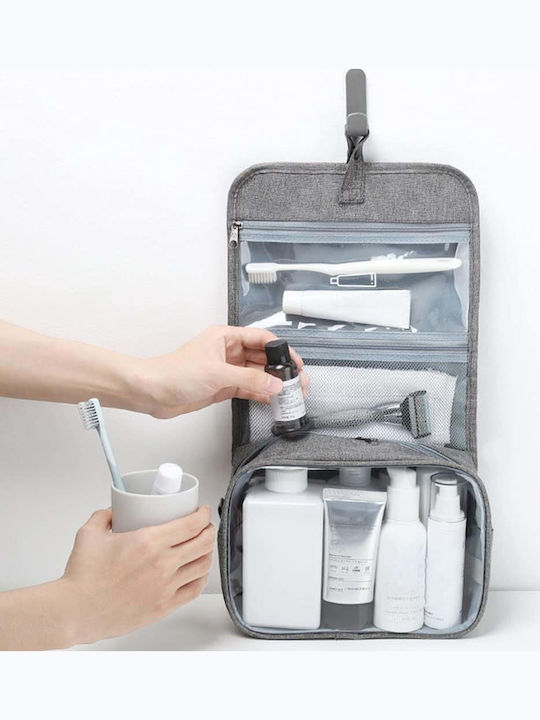 Toiletry Bag in Gray color 47cm