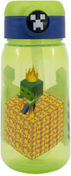 Gim Παγούρι Minecraft 510ml Πράσινο
