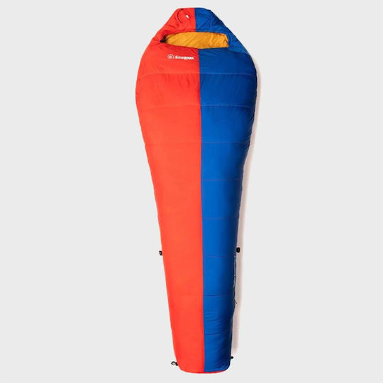 Snugpak Sleeping Bag Μονό 2 Εποχών Softie Expansion 2 Red/azure