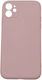 Umschlag Rückseite Silikon Rosa (iPhone 11)