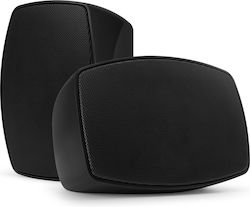 Power Dynamics Passive On-wall Speakers 60W (Pair) in Black Color