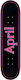 April Deck Logo 8.5" Σανίδα Shortboard Ροζ