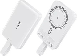 WK WP-47 MagSafe Power Bank 10000mAh 20W Weiß