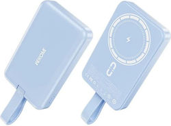 WK WP-47 MagSafe Power Bank 10000mAh 20W Hellblau