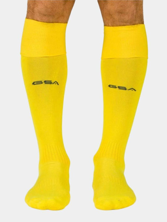 GSA Футболни Чорапи Жълт 1 чифт
