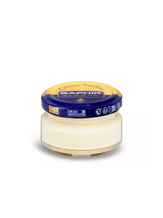 Saphir Créme Surfine 50 Ml Cream Βαφή Υποδημάτων Απόχρωση Cream 44