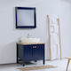 Mabo Orion 100 Waschtisch ohne Waschbecken Blue