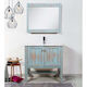 Mabo Countertop with Sink & Mirror Old Patina