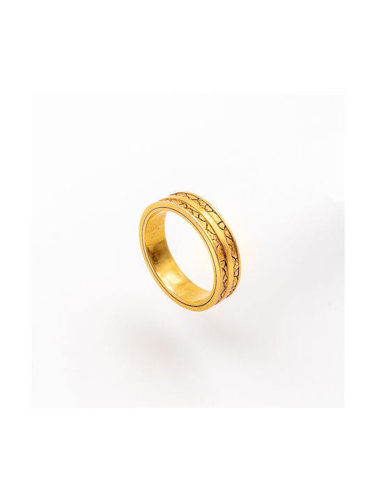 Women's Ring from Silver Gold Plated