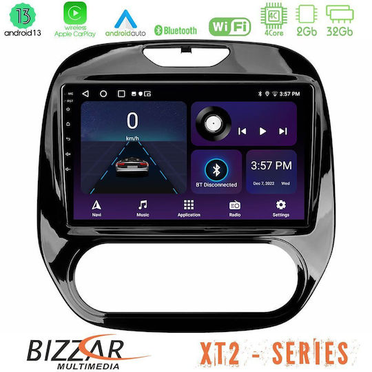 Bizzar Ηχοσύστημα Αυτοκινήτου 2DIN με A/C (Bluetooth/USB/WiFi/GPS/Apple-Carplay/Android-Auto) με Οθόνη Αφής 9"