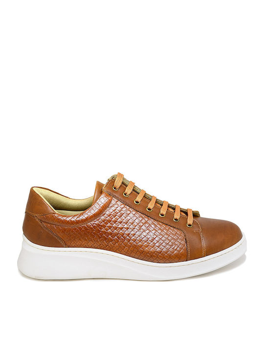 Leder Herren Freizeitschuhe Tabac Braun