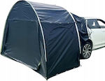 Cort Camping Mașină Albastră pentru 2 Persoane 300x150x210cm
