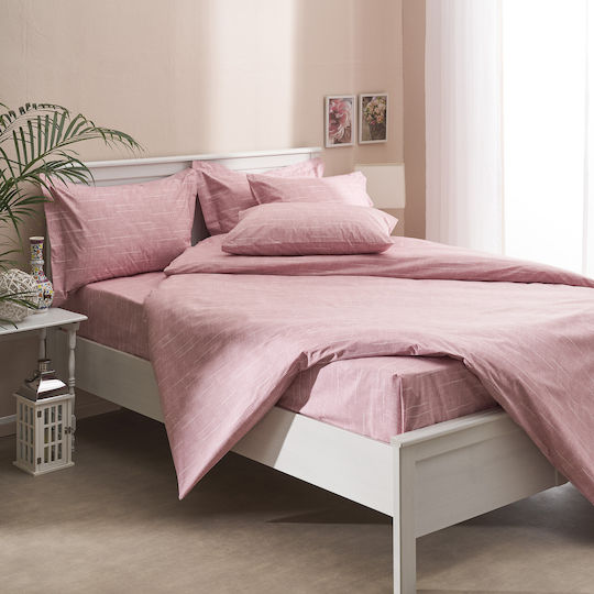 Charalambidis Textiles Coverlet Queen Size from Cotton & Polyester Somon 220x230cm