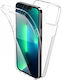 360 Vollschutz Silikon / Kunststoff 0.3mm Transparent (iPhone 14)