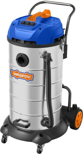 Wadfow Aspirator Lichide / Solide 3600W cu Inoxidabil Recipient 90lt