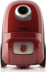 Gorenje Gforce Lite 700W Bagged Red Vacuum Cleaner