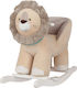 Kikka Boo Lion Κουνιστό Παιχνίδι Lion για 12+ μηνών για Βάρος έως 30kg Μπεζ