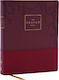Prayer Bible: Pray God’s Word Cover To Cover (nkjv, Burgundy Leathersoft, Red Letter, Comfort Print)