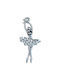 Pandantiv Jolie Argint Sterling 925 Model Balet Zirconiu 27 X 10 Mm 1.1 G