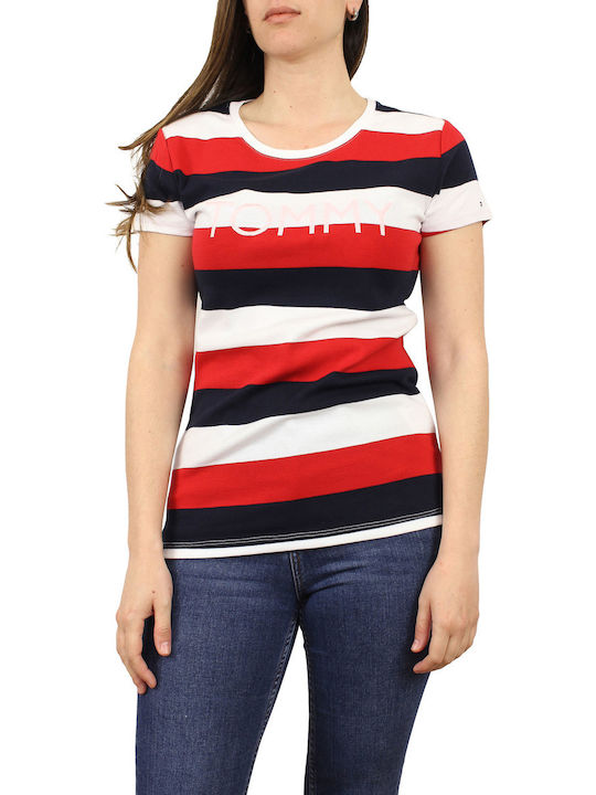 Tommy Hilfiger Feminin Tricou Multicolor